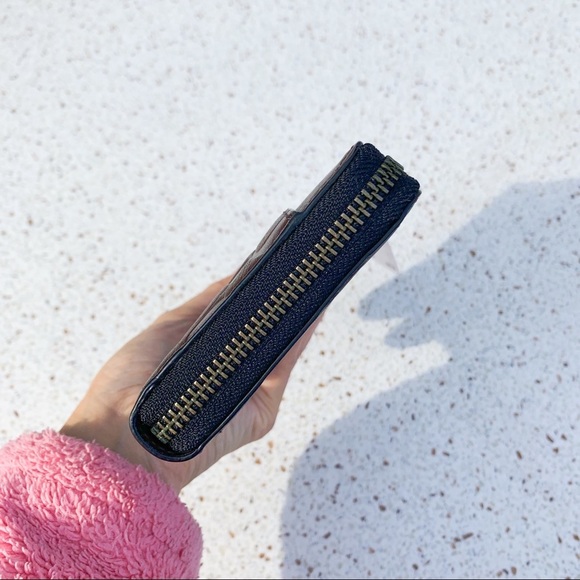 NWT Authentic Coach Signature Leather Long Wallet - Picture 5 of 6